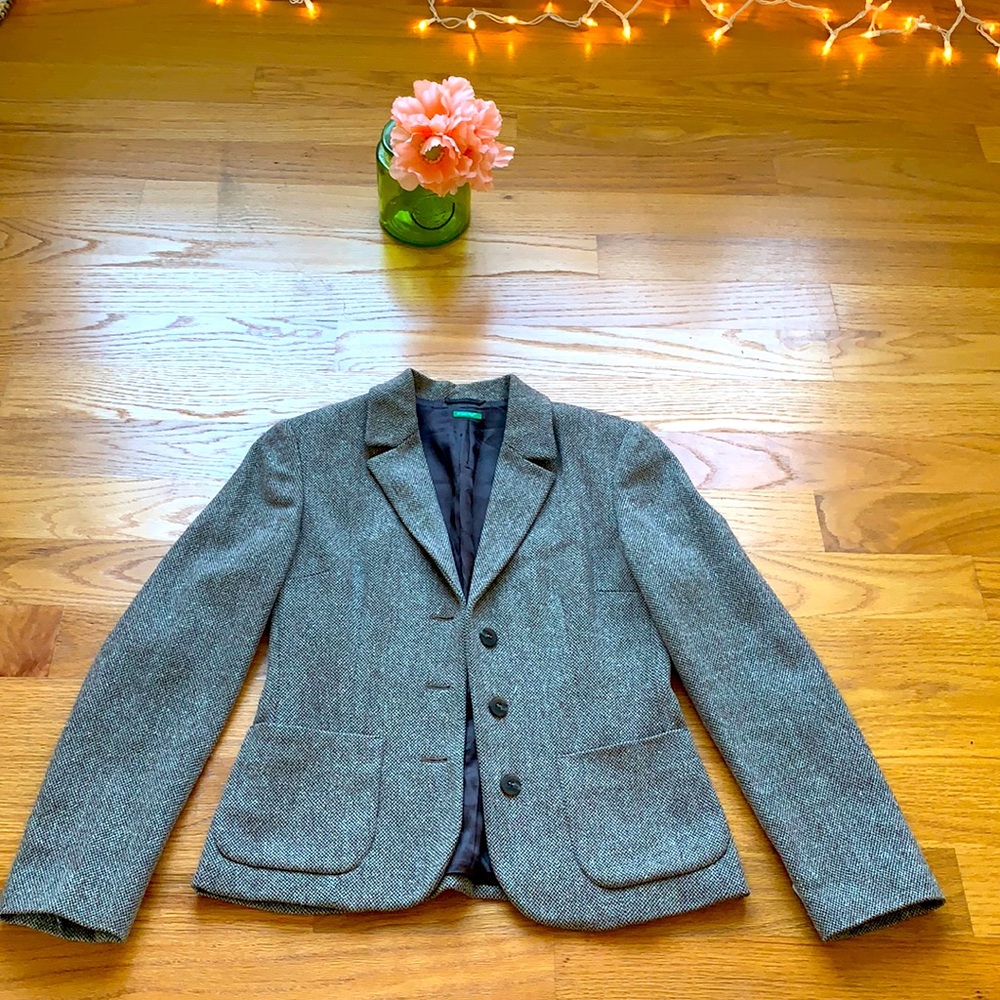 United Colors of Benetton Tweed Blazer